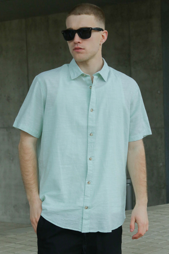 Summer Hemd SS Iceberg Green