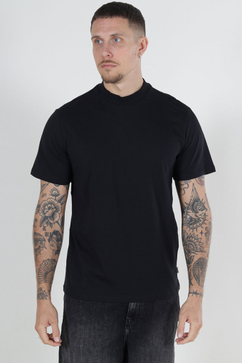 Otis Regular Mock Neck Tee Black