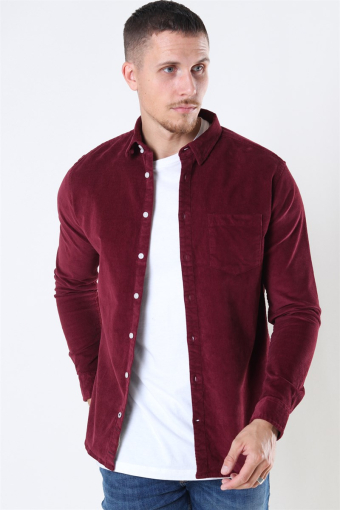 Johan Corduroy Overshirt Brown
