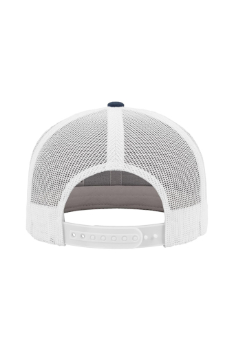 Retro Trucker Dark Grey / White