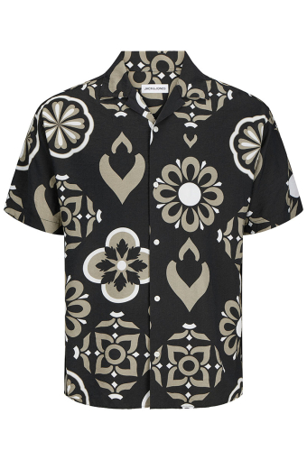 Urban Edge Resort Hemd SS Jet Black