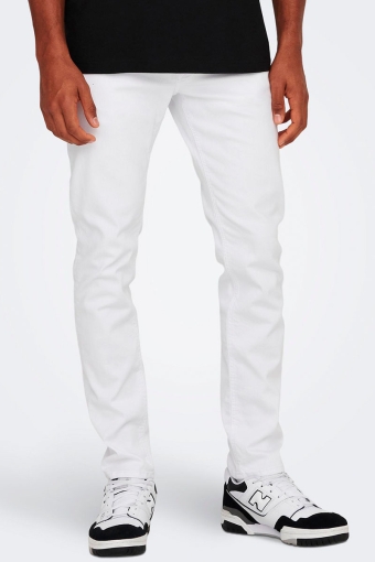 ONSLOOM SLIM ONE WHITE 6529 CRO DNM White Denim