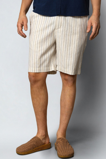 Barcelona Ran shorts Light beige stripe