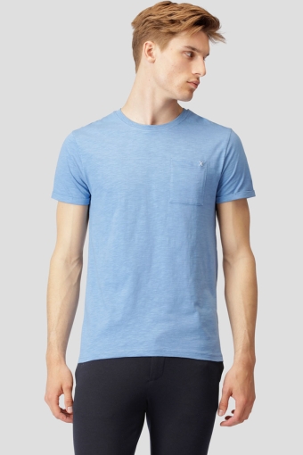 Kolding Organic Tee S/S Dusty Blue