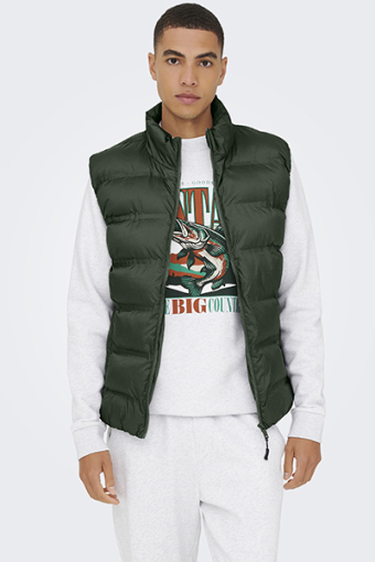 Union Seamless Puffer Vest Rosin