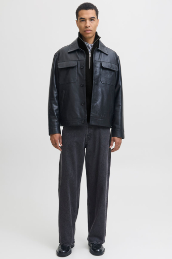 Soho Ollie Knit Half Zip Black