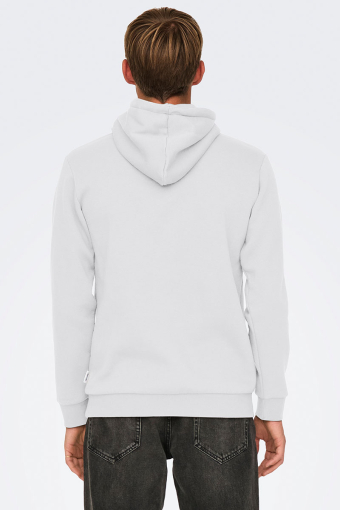 Ceres Hoodie Sweat Super Light Grey Melange