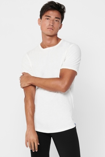 ONSBENNE LIFE LONGY SS TEE NF 7822 NOOS Bright White