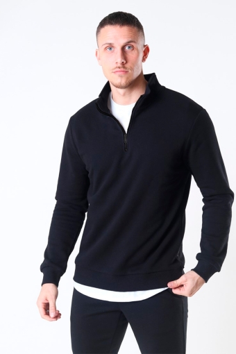 Ceres Half Zip Sweat Black