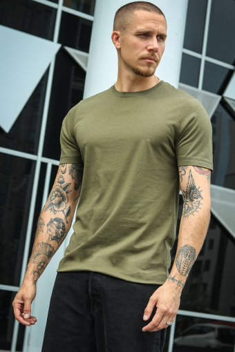 Organic Bazo Tee Army