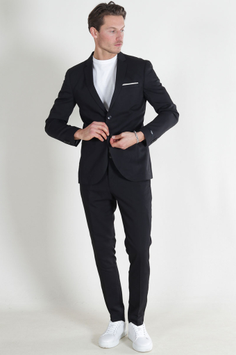Premium Franco Slim Fit Anzug Black