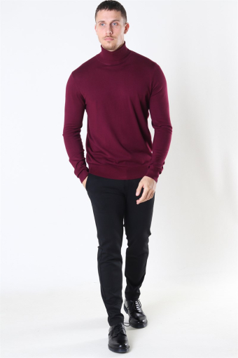 Potter Turtleneck Strik Zinfandel