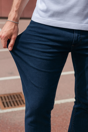 Loom Slim Fit 6921 Blue Black Denim