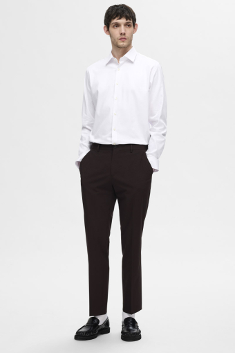 Performance Stretch LS Hemd Bright White