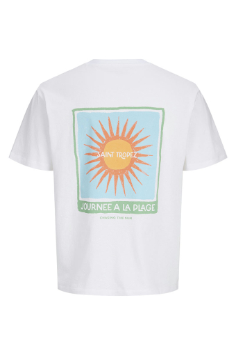 Tropez Relaxed Fit Tee White
