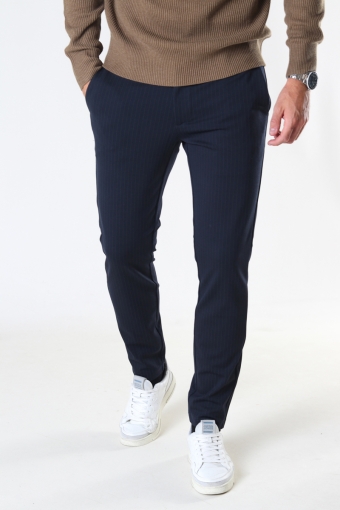 MARK PANT STRIPE GW 3727 NOOS Rosin Dark Navy