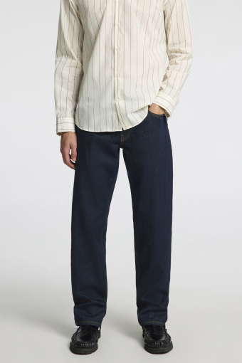 Ben Kori Straight Fit Jeans Dark Blue Denim