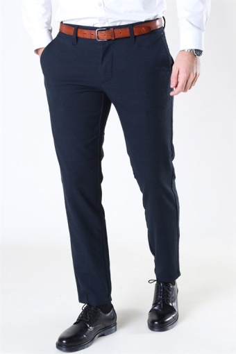 Mark Pants Check Dress Blue