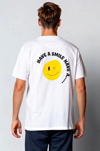 Smile T-Hemd White