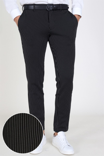 Marco Phil Jersey Pants Black Pin