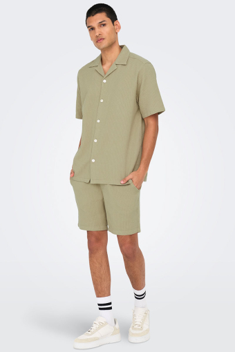 Bertil Waffle Shorts Twill