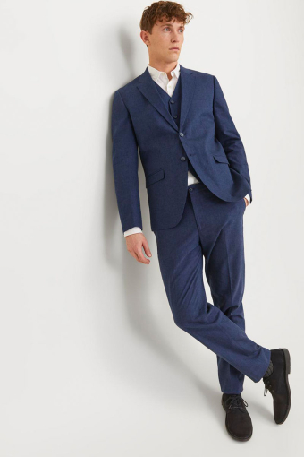Riviera Linen Trouser Dark Navy
