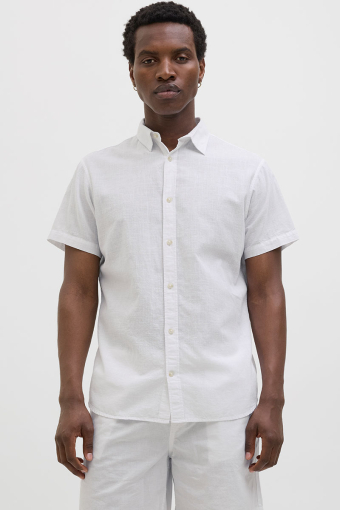 Summer Linen Hemd SS White
