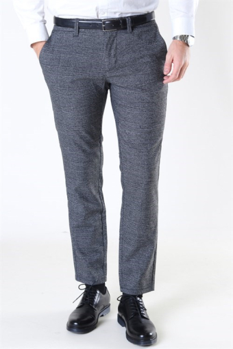 Mark Pants Check Medium Grey Melange