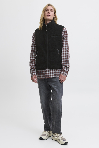 Norrebro Teddy Bodywarmer Vest Black
