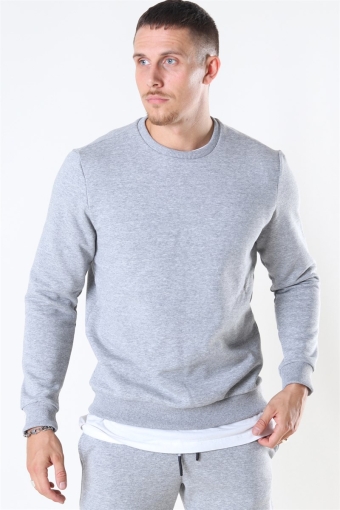 CERES CREW NECK Light  Grey Melange