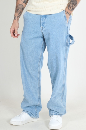 Eddie Carpenter Loose Fit Blue Denim