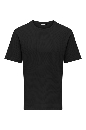 Tobie Regular SS Tee Black