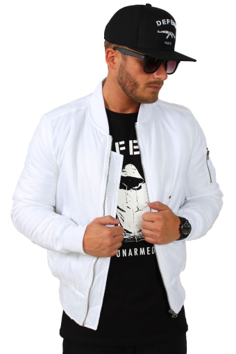 Bomber Jacke White