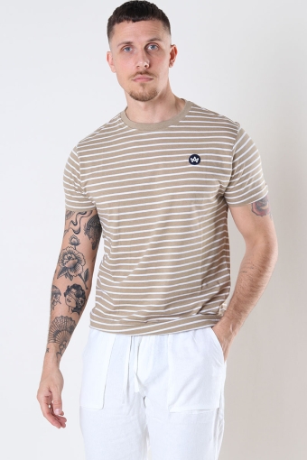 Timmi Organic/Recycled striped t-Hemd Sand