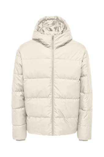Michael Puffer Jacket Silver Lining