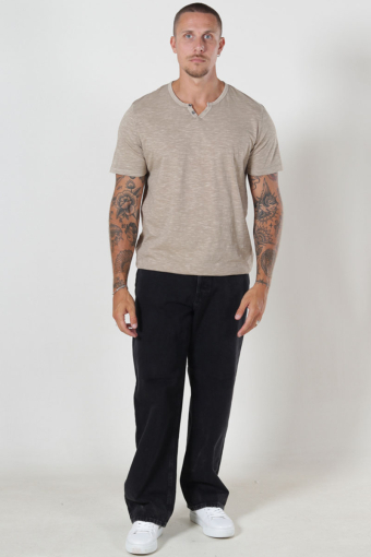 JJESPLIT NECK TEE SS NOOS Crockery