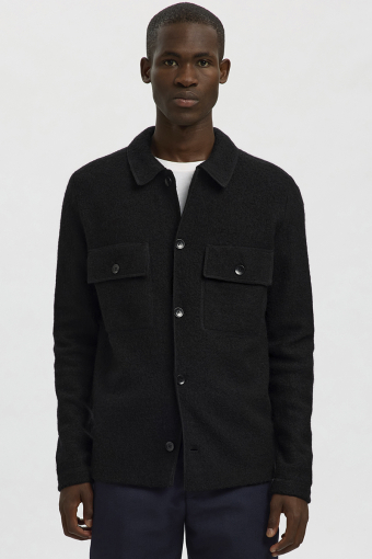 Nealy LS Knit Cardigan Black