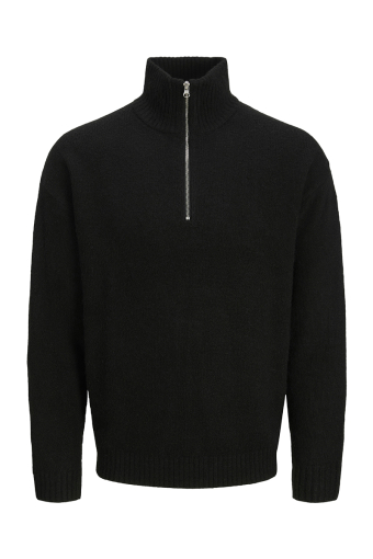 Soho Ollie Knit Half Zip Black