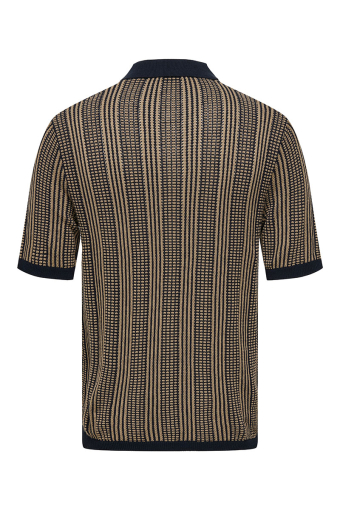 Ketil Regular Fit SS Polo  Dark Sapphire