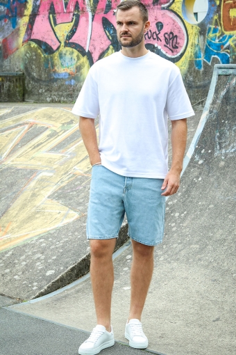 Tony Loose Fit Shorts 304 Blue Denim