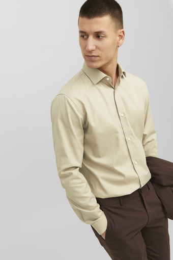 Parker Wrinkle Resistant Hemd LS Pure Cashmere