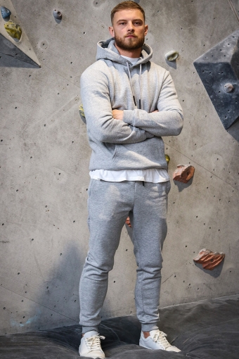 CERES HOODIE SWEAT Light Grey Melange