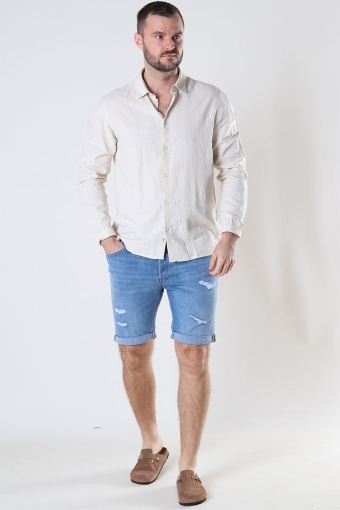 Rick Regular Fit Shorts 119 Blue Denim