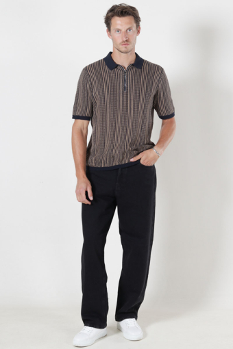 Ketil Regular Fit SS Polo  Dark Sapphire
