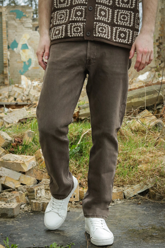 Chris Relaxed Fit Cooper 900 Chocolate Brown