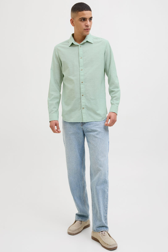 Summer Hemd LS Iceberg Green