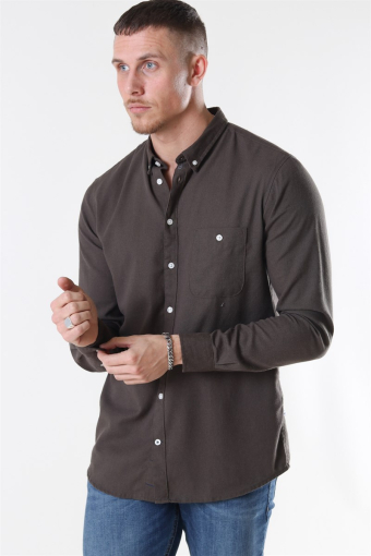 Johan Linen Hemd Army