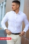 Jack & Jones Active Muscle Fit Stretch Hemd White