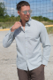 Selected Slim Sun Linen Hemd LS Iceberg Green / White