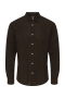 ONLY & SONS Caiden LS Linen Hemd Coffee Bean